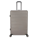 Hardside Large Checked Spinner Suitcase - Oxford Tan