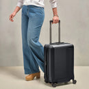 Hardside Carry-On Spinner Suitcase - Matte Black