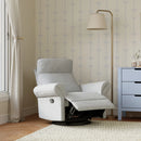 Suzy Flex Swivel Recliner With Adjustable Arms - Frost Grey