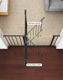 28.9-42.1" Wide Baby Gate for Stairs