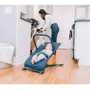 Alpine Deluxe Portable Bouncer - Indigo Quilt