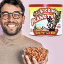 Ass Kickin' Habanero Pepper Peanuts 12 oz Canister