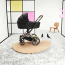 Priam4/ePriam2 Lux Cot - Deep Black