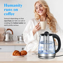 Electric Kettle with Stainless Steel Removable Infuser: 2L
