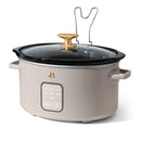 4Qt Slow Cooker with Touch-Activated Display - Taupe