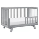 Hudson 3-in-1 Convertible Crib with Toddler Rail - Gray