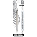Zebra F-701 Black Retractable Ball Point Pen 1 pk, Pack of 6