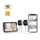 Pal Cloud 5" Smart HD Twin Baby Monitor - Black
