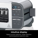Ninja Foodi 2-in-1 Flip Toaster Oven ST100 in Stainless Steel