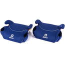 Solana - Pack of 2 Backless Booster Car Seats - Blue