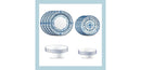 Dinnerware Set - Floral Botanical Plates and Dishes