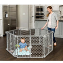 2-in-1 Super Wide Baby Gate and Play Yard, Ages 6 to 24 Months, 192 Inch