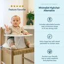 Baby Floor & Booster Seat with Tray - Coconut