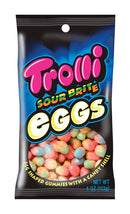 Trolli Sour Brite Eggs Sour Gummi Candy 4 oz, Pack of 12