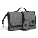 Portable Baby Changing Station - Gray Heather