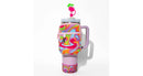 Swirl Water Bottle Boot Green