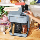 Multi-Brew 12-Cup Programmable Drip & Single-Serve Coffee Maker - Cornflower Blue