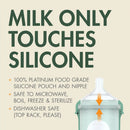 Silicone Baby Bottles - Speckle Green