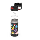 Kids' 12oz Stainless Steel FUNtainer Water Bottle - Pokemon
