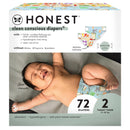 72ct Clean Conscious Disposable Diapers - Size 2