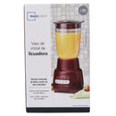 Glass Jar 5 Speed Blender with 6-Cup Jar (48Oz) Capacity, Purple Eggplant