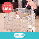 Superyard 6 Panel Free Standing Play Yard