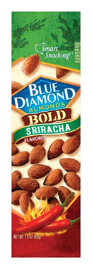 Blue Diamond Bold Sriracha Almonds 1.5 oz Bagged, Pack of 12