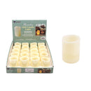 Diamond Visions Beige Vanilla Scent Votive Floating Flameless Candle, Pack of 20