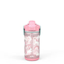 Fanciful Unicorn Flower Power Straw Bottle - 16oz