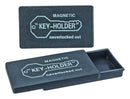 Home Plus Black Plastic Magnetic Key Box 3 in. 1.7 in. 0.6 in., Pack of 12