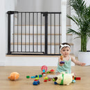 30" Tall Baby Gate - Black