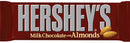 Hershey's Milk Chocolate with Almonds Candy Bar 1.45 oz, Pack of 36