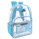 Clear Backpack - Light Blue: School Bag for Preschool & Elementary