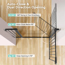 30" Tall Baby Gate - Black
