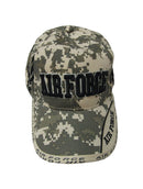 JWM U.S. Air Force Logo Baseball Cap Digital Camouflage One Size Fits All, Pack of 6