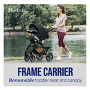 Bravo 3-in-1 Quick-Fold Trio Travel System - Ombra