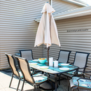 Lyon 2023| 9 Feet Patio Umbrella With Push Button Tilt and Crank