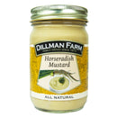 Dillman Farm Horseradish Mustard 13 oz Jar