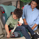 Highpoint 2-Stage Belt-Positioning Booster Car Seat - Green Ombre