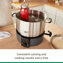 Electric Water Bath Canner - 21-Quart Capacity