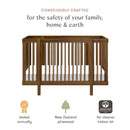 Pogo 8-in-1 Convertible Crib with All-Stages Conversion Kits - Natural Walnut