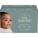 66 Count  Amore Our Best Diaper , Size 3 (13-26 lbs)