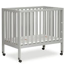 Jett Non-Full Size Folding Crib - Gray