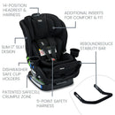 Convertible Car Seat with ClickTight Technology - Onyx