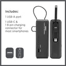 Portable Rechargeable Power Bank - 2000mAh