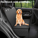 Dog Back Seat Cover Protector - Black