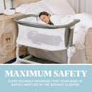 Beside Me Dreamer Organic Bassinet - Sage