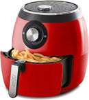 Deluxe Air Fryer 6 QT- Red
