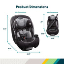 EverFit All-in-One Car Seat - Gray