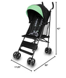 Smooth Stroll Convenience Stroller - Black